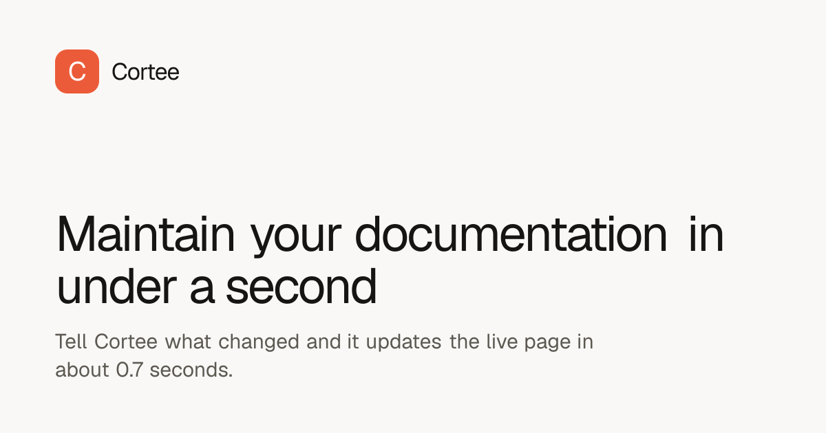 Show HN: Using a diffusion model to write docs quickly